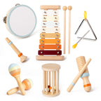 Holz-Musikinstrumente-Set für Kinder – Orff-Instrumente & Percussion-Spielzeug