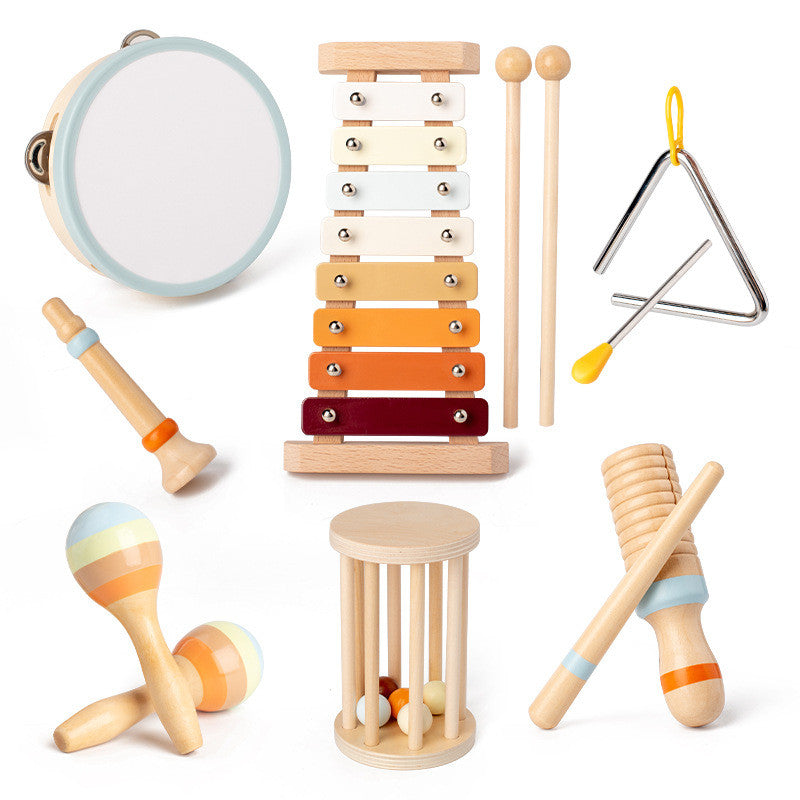 Holz-Musikinstrumente-Set für Kinder – Orff-Instrumente & Percussion-Spielzeug