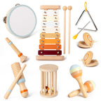 Holz-Musikinstrumente-Set für Kinder – Orff-Instrumente & Percussion-Spielzeug