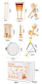 Holz-Musikinstrumente-Set für Kinder – Orff-Instrumente & Percussion-Spielzeug
