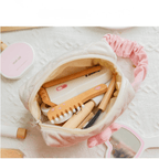 Holz-Schminktisch- & Kosmetiktaschen-Set für Kinder